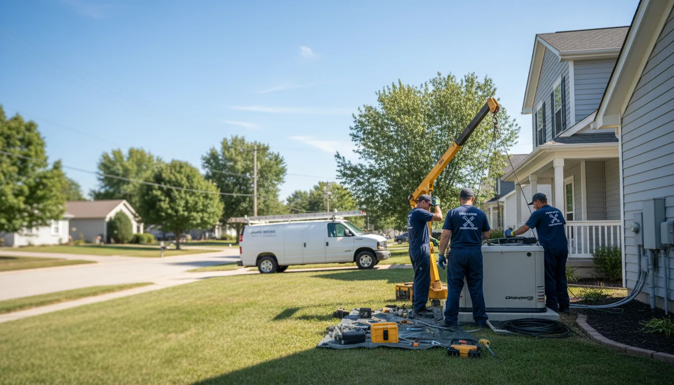 Generator Installation in New Burnside, IL near me